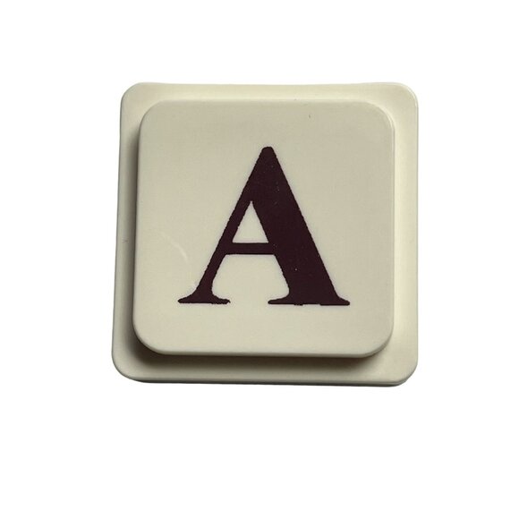 UpWords 3D Letter A Tile Replacement Stacking Word Game Piece 1988 Edition u Vin - Picture 1 of 2